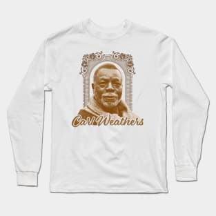 carl weathers - retro vintage Long Sleeve T-Shirt